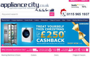 Preview 3 of the Appliance City website
