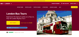 Preview 2 of the Big Bus website
