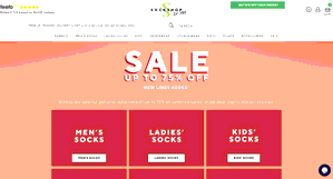 Preview 2 of the Sock Shop website