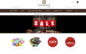 Preview 2 of the Chocolate Trading Co website
