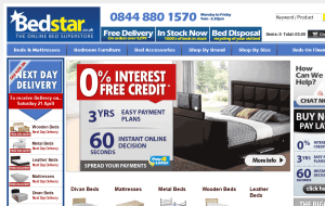 Preview 2 of the BedStar website