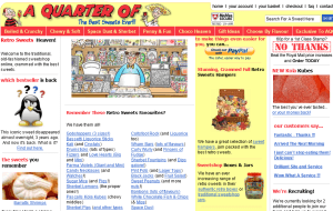 Preview 2 of the A Quarter Of website