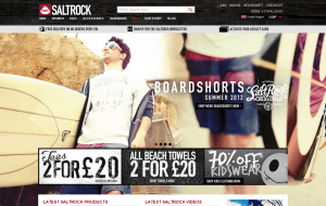 Preview 2 of the Saltrock website