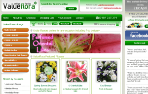 Preview 2 of the Value Flora website