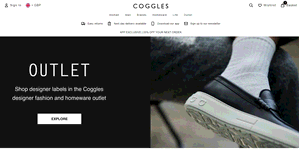 Preview 2 of the Coggles website