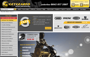 Preview 2 of the Get Geared website