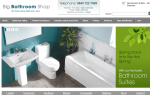 Preview 2 of the Big Bathroom Shop website