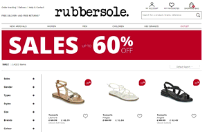 Preview 3 of the Rubber Sole website