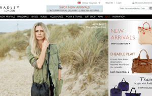 Preview 2 of the Radley website