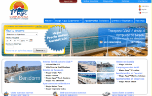 Preview 2 of the Magic Costa Blanca website
