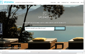 Preview 3 of the Splendia website