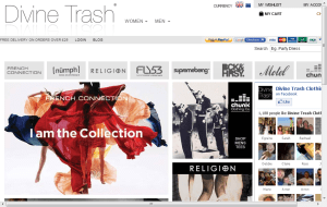 Preview 2 of the Divine Trash website