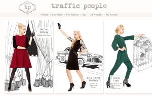 Preview 2 of the Traffic People website