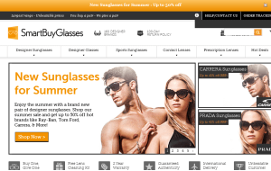 Preview 3 of the Smart Buy Glasses website