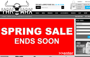 Preview 2 of the Yakwax website