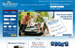 Preview 2 of the Baymont Inn website