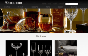 Preview 3 of the Waterford Crystal website
