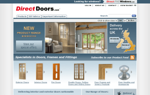 Preview 2 of the Direct Doors website
