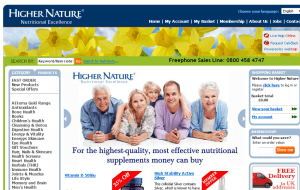 Preview 2 of the Higher Nature website