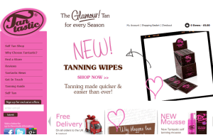 Preview 3 of the Tantastic website