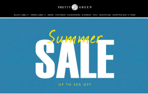 Preview 3 of the Pretty Green website