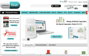 Preview 3 of the Pharmacy First website
