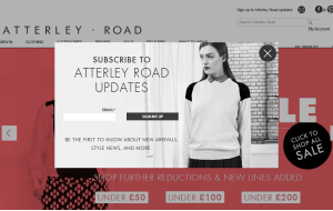 Preview 3 of the Atterley website