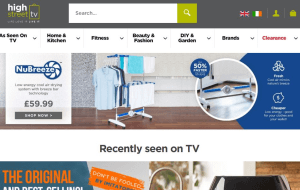 Preview 3 of the High Street TV website
