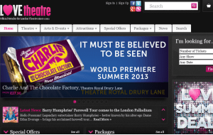 Preview 3 of the LOVE Theatre website