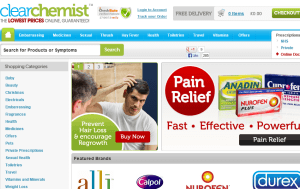 Preview 3 of the Clear Chemist website